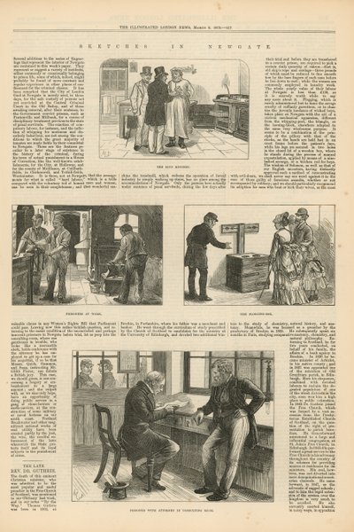 Stránka z Illustrated London News od English School