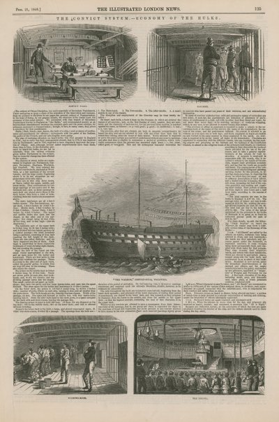 Stránka z Illustrated London News od English School