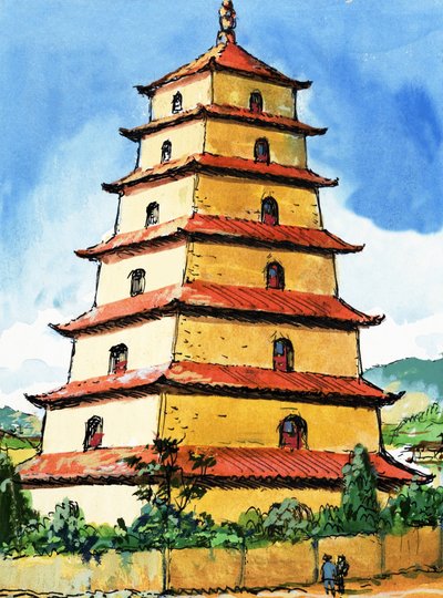 Pagoda od English School