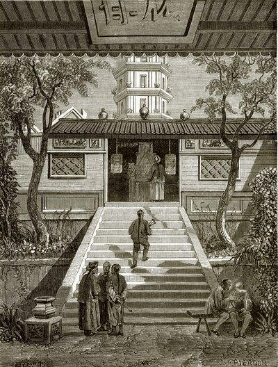 Pagoda ve Whampoa od English School