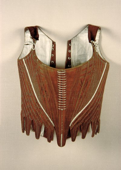 Pár štaflí, cca 1775 (plátno a velrybí kost) od English School