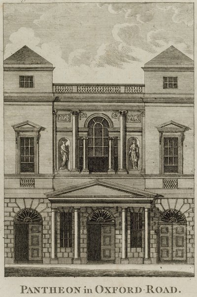 Pantheon, Oxford Road, Londýn od English School
