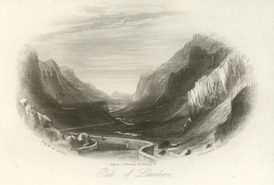 Průsmyk Llanberis, Severní Wales od English School