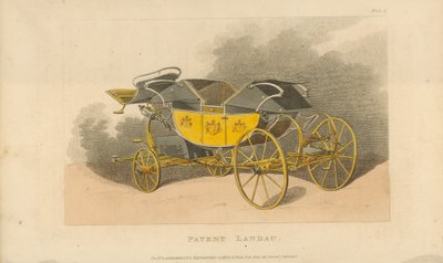 Patent Landau kočár od English School