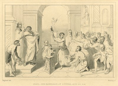 Pavel a Barnabáš v Lystře, Skutky XIV, 8-18 od English School