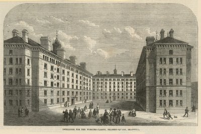 Peabody Square v Shadwell od English School