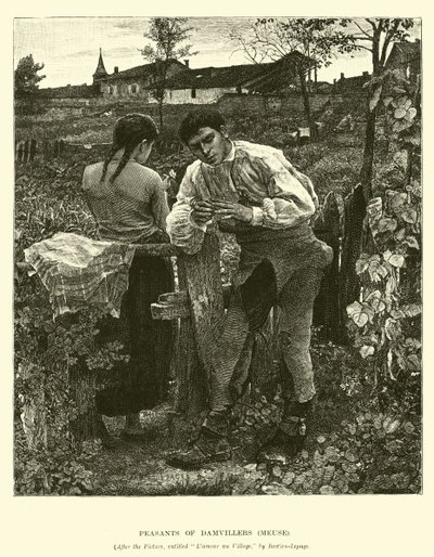 Rolníci z Damvillers, Meuse od English School