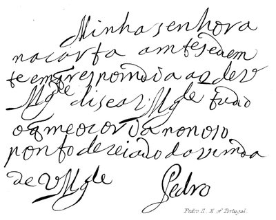 Pedro II, K z Portugalska od English School