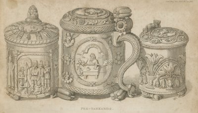 Peg Tankards od English School