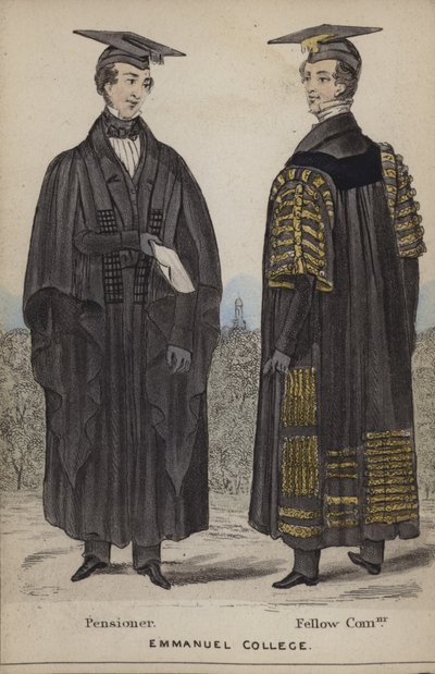 Důchodce, Fellow Commoner, Emmanuel College od English School