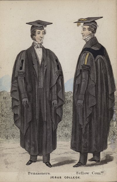 Důchodci, Fellow Commoner, Jesus College od English School