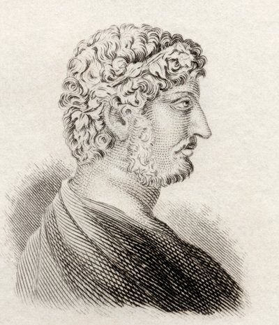Persius, z "Crabbova historického slovníku", vydaného v roce 1825. od English School