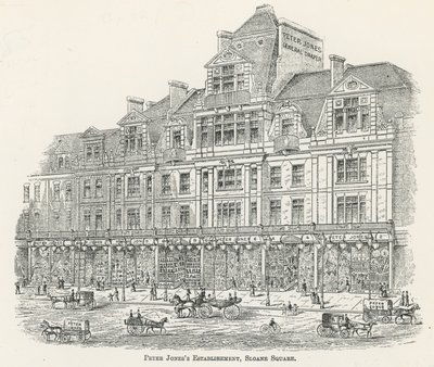 Podnik Peter Joness na Sloane Square od English School