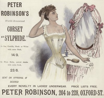Peter Robinsons světově proslulý korzet Sylphide od English School
