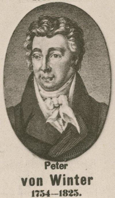Peter von Winter (rytina) od English School