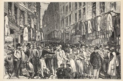 Spodnička Lane (Middlesex Street), 1870 od English School