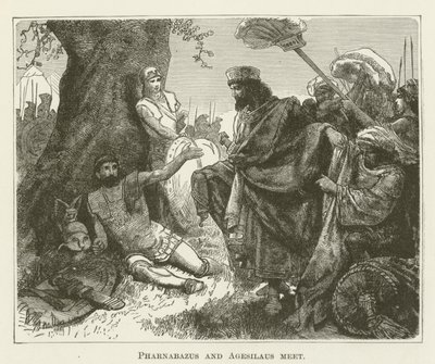 Pharnabazus a Agesilaos se setkávají od English School