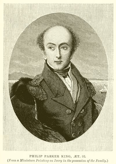 Philip Parker King, Aet. 32 od English School