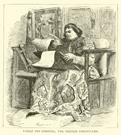 Philip des Comines, francouzský kronikář od English School