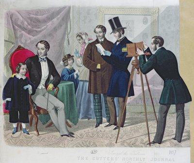 Fotografické zasedání, 1857 od English School
