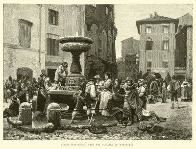 Piazza Montanara s Marcellovým divadlem od English School