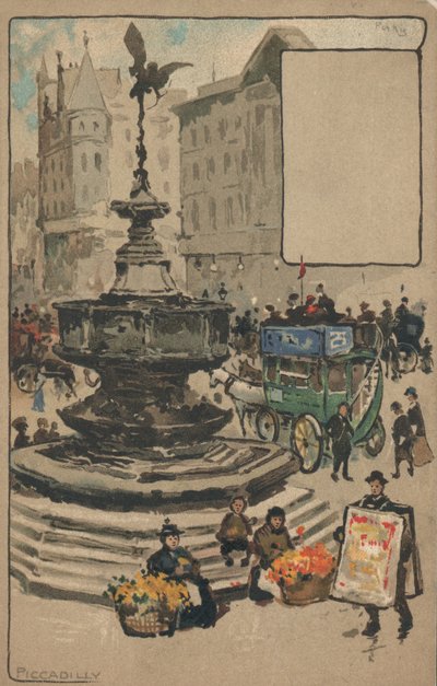 Piccadilly Circus, Londýn od English School