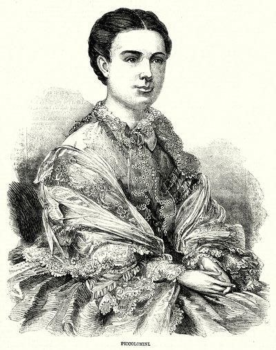 Piccolomini (rytina) od English School
