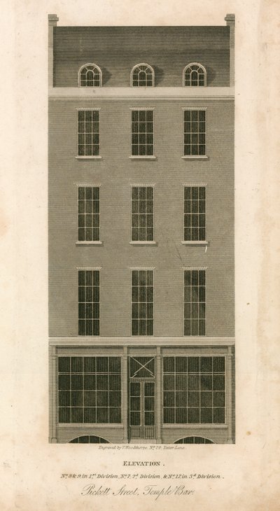 Pickett Street, Temple Bar, Londýn od English School
