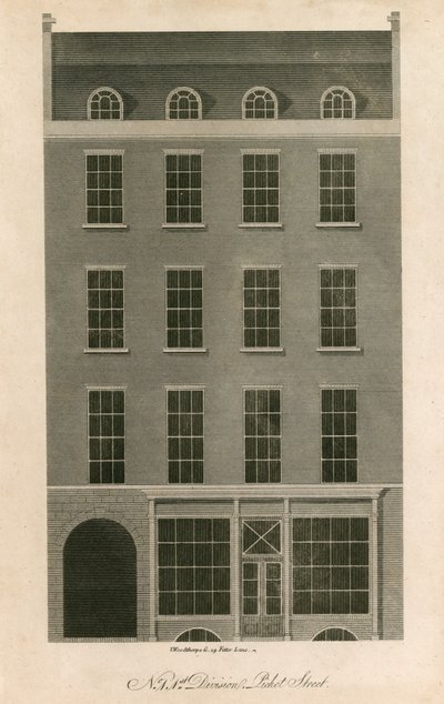 Pickett Street, Temple Bar, Londýn od English School
