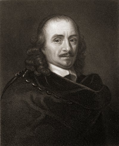Pierre Corneille (1606-84) z Galerie portrétů, vydané v roce 1833 od English School