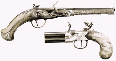 Pistolen von English School