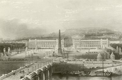 Place de la Concorde - Paříž od English School