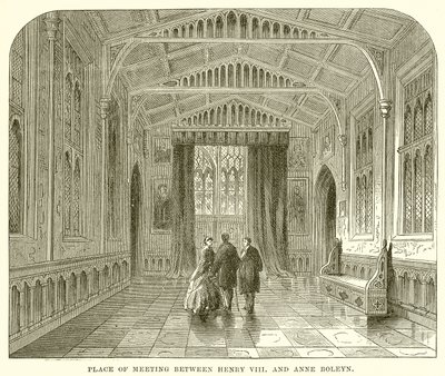 Místo setkání Jindřicha VIII. a Anny Boleynové od English School