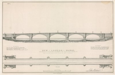 Plán New London Bridge od English School