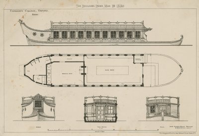 Plány University College Barge od English School