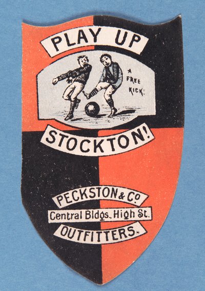 Zahrajte si Stockton! Peckston and Co. Outfitters. Centrální budovy, High St. od English School