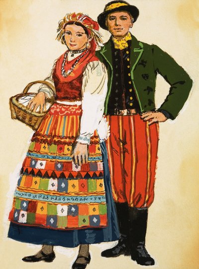 Polský kostým od English School