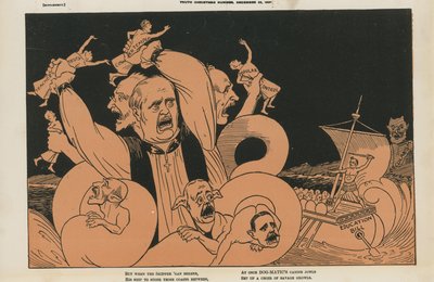 Politická karikatura od English School