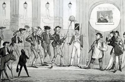 Poor Froze Out Gardners, 1820 od English School