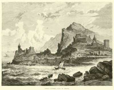 Porto Venere, záliv Spezia od English School