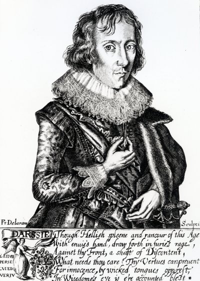 Portrét Abrahama Darssie od English School
