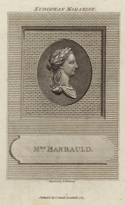 Portrét Anny Laetitie Barbauldové od English School