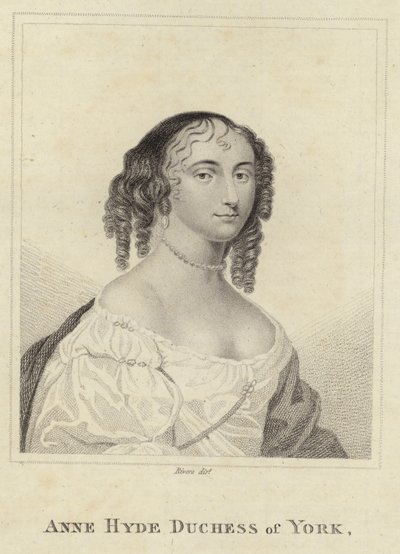 Portrét Anne Hydeové od English School