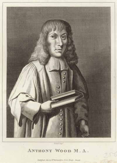 Portrét Anthonyho Wooda od English School