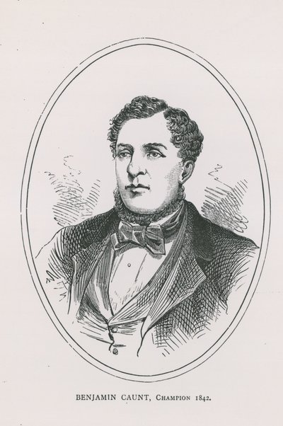 Portrét Benjamina Caunta od English School