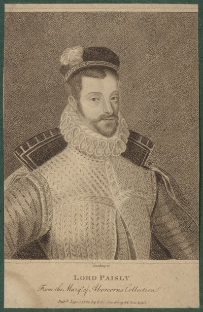 Portrét Clauda Hamiltona, lorda Paisleyho od English School