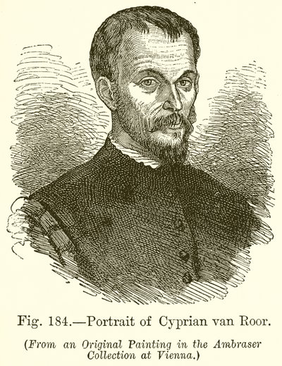 Portrét Cypriana Van Roora od English School