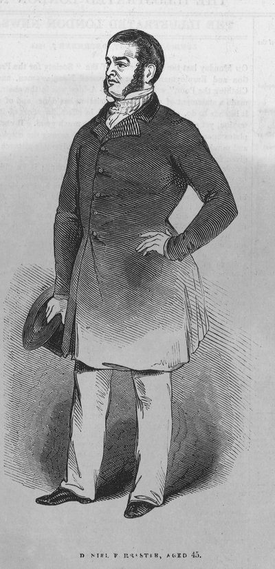 Portrét Daniela Forrestera od English School