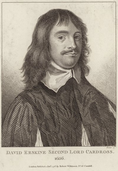 Portrét Davida Erskina, druhého lorda Cardrosse od English School