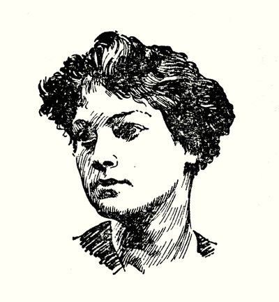 Portrét Dorothy Parkerové (litografie) od English School